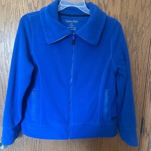 Calvin Klein Royal Blue Fleece Jacket